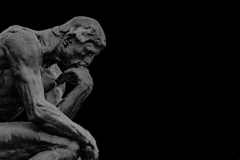 Rodin S Iconic The Thinker Sculpture Is Now On Display At The High Secret Atlanta