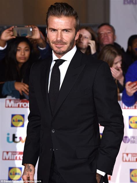 David Beckham Crowned People Magazines Sexiest Man Alive 2015 On Jimmy