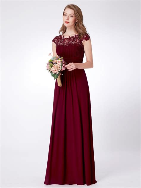 Burgundy Bridesmaid Dress Style Guide Ever Pretty Uk