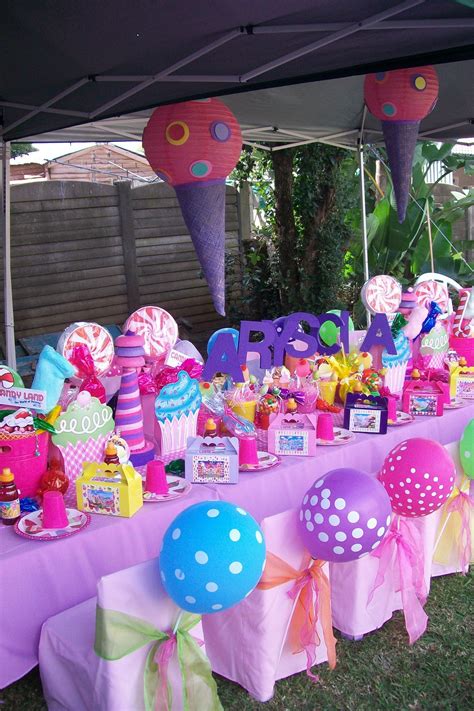 Candyland Party Candy Land Birthday Party Candy Themed Party