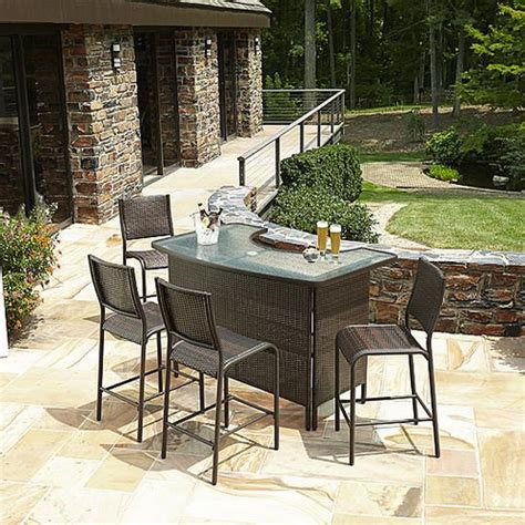 Complement Your Home With Outdoor Nature Top 20 Outdoor Bar Sets