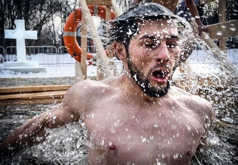 Orthodox Christians Celebrate Epiphany By Plunging Into Icy Water In Russia And Eastern Europe