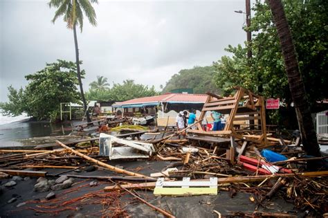 Hurricane Maria Destruction As Storm Heads For British Virgin Islands