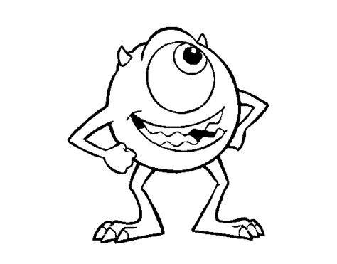 Mike wazowski and james p sullivan and boo. Monsters Inc Coloring Pages - Best Coloring Pages For Kids
