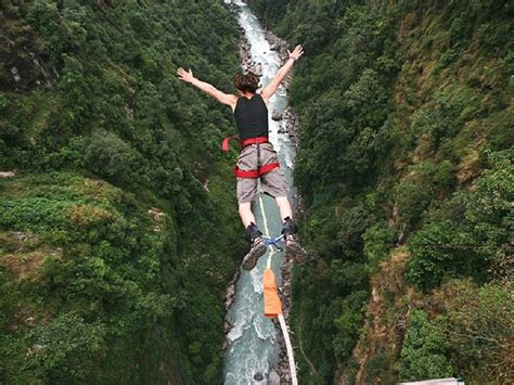 Bungee Jumping In Nepal Bungy Jump In Nepal Overland Trek Nepal