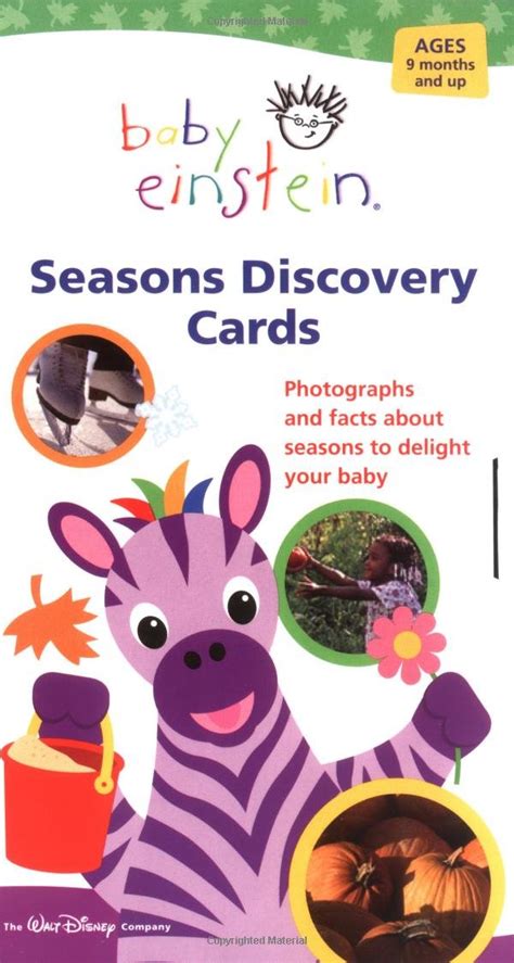 Baby Einsteins Seasons Discovery Cards Photographs And Facts About