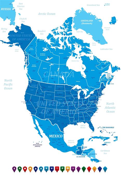 Canada Map Guide Of The World