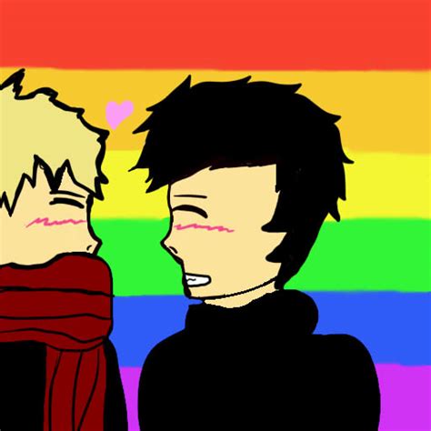Gay Pride ~ Anime Couple By Mochity On Deviantart