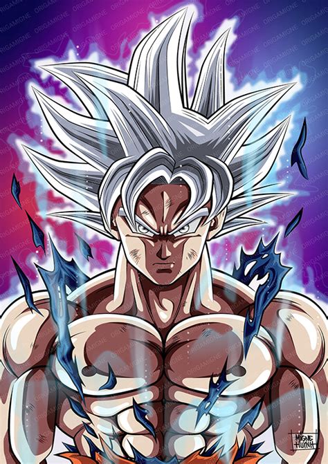 Goku Ultra Instinct Maîtrisé By Migne Huynh Dragon Ball Gt Dragon Ball