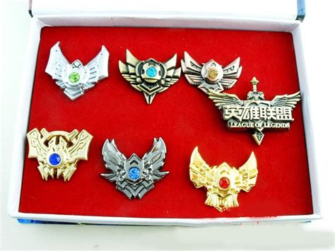 Anime Game League Of Legends Brooches Pins Set Classic
