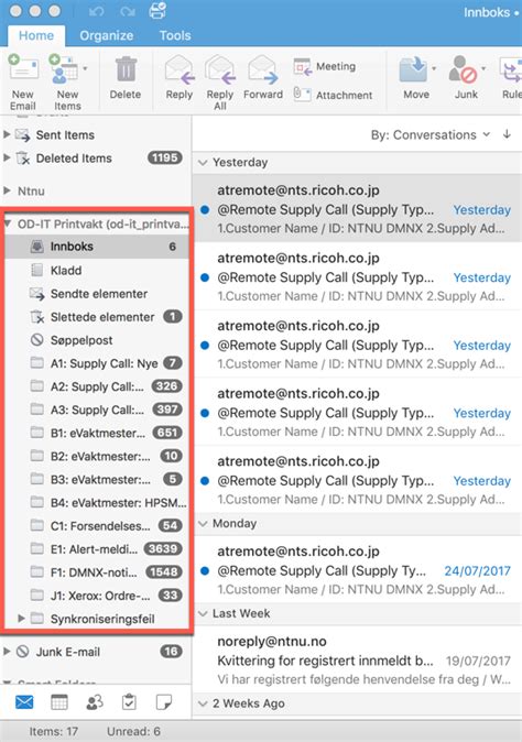 Adding A Shared Mailbox In Outlook Kunnskapsbasen Ntnu