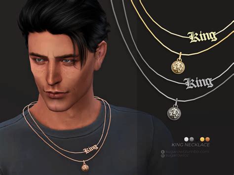 King Necklace The Sims 4 Catalog