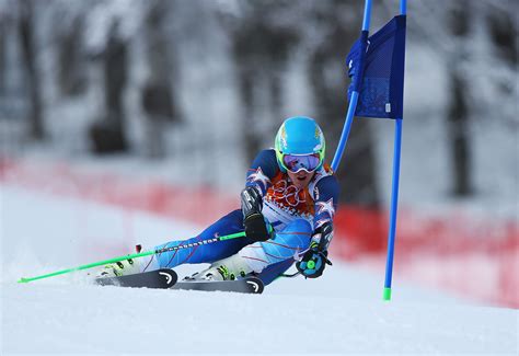 Ted Ligety Of The United States In Action During The Alpine Skiing Men