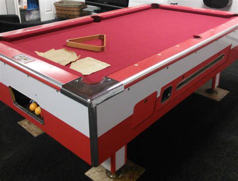 Us Billiards Leader Pro 3 Coin Op Pool Table For Sale