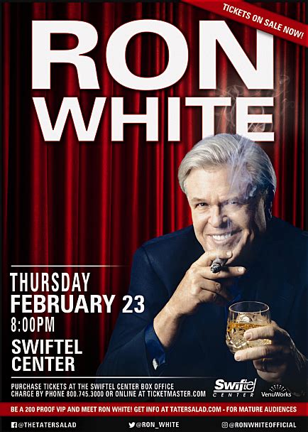 Comedian Ron White To Perform In Brookings