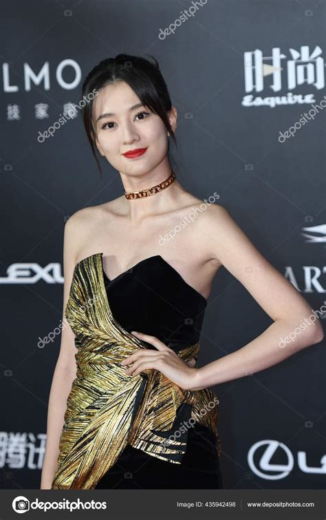 Chinese Actress Qiao Xin Also Known Bridgette Qiao Attends Annual