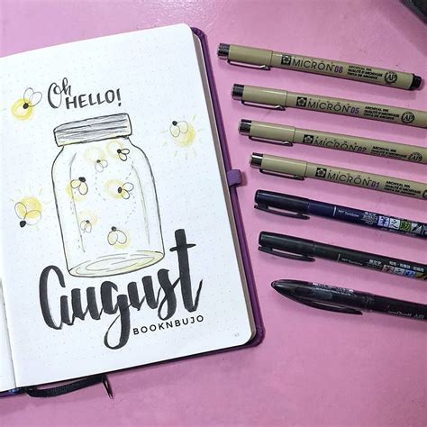 27 Best Bullet Journal Spreads For August Beautiful Dawn Designs