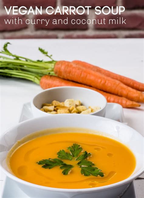 Vegan Creamy Carrot Soup Recipe Turning The Clock Back