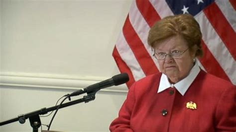 Video Sen Barbara Mikulski Longest Serving Woman In Congress