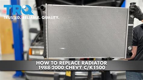 How To Replace Radiator Chevy C K Youtube