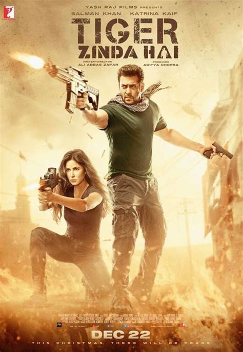 Tiger Zinda Hai New Poster Salman Khan And Katrina Kaif Are Here To Kill Your Monday Blues