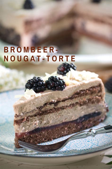 Nuss nougat kuchen lässt sich schnell und unkompliziert backen. Brombeer-Nougat-Torte | Rezept | Kuchen und torten, Nougat ...