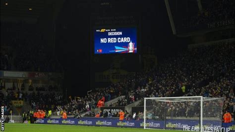 FA Cup VAR Replays To Be Shown On Big Screen During Semi Finals If Decision Overturned BBC Sport