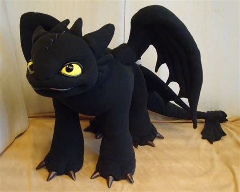 Toothless the Dragon | Skazkodrom As you all know, dear readers, my specialty is stuffed animals, but as some of you may know (if you went to my web site), i started out andy's pretty big, over 4 feet, so he came in a pretty big box.