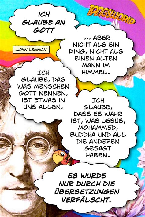 Tangsworld | Ich glaube an Gott – John Lennon