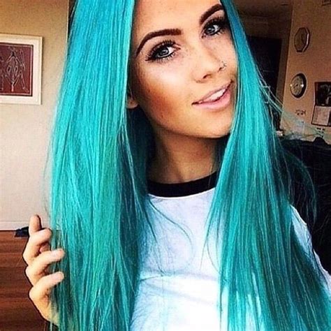 15 Perfect Turquoise Hair Color Ideas For Your Distinctive Style The Shading Turquoise Is