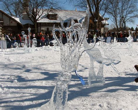 Frankenmuth Snowfest 2011 Ice Sculpture C Clarkharrisintonkawaok