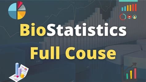 Biostatistics Tutorial Full Course For Beginners To Experts Youtube