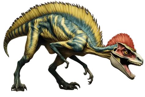 Full Body Dilophosaurus Png Vector Psd And Clipart With Transparent