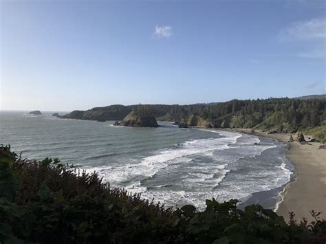 Trinidad State Beach Is Quite Beautiful From The Trinidad Head Trail