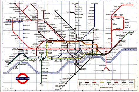 The London Tube Map Archive With Printable London Tube Map Pdf Images