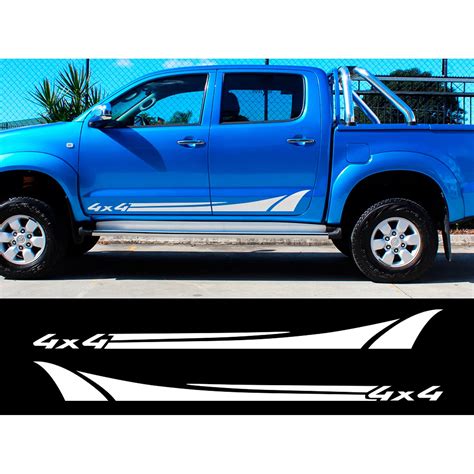 Buy Car Side Skirt Stickers Stripe Decal Decals For Ford Ranger Raptor