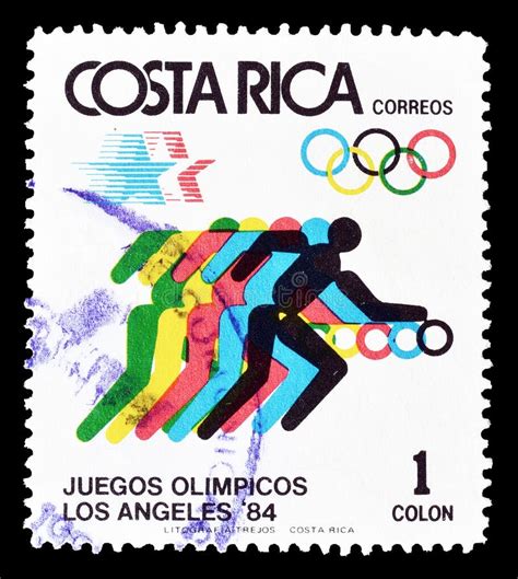 Sport On Postage Stamps Editorial Image Image Of Correspondence
