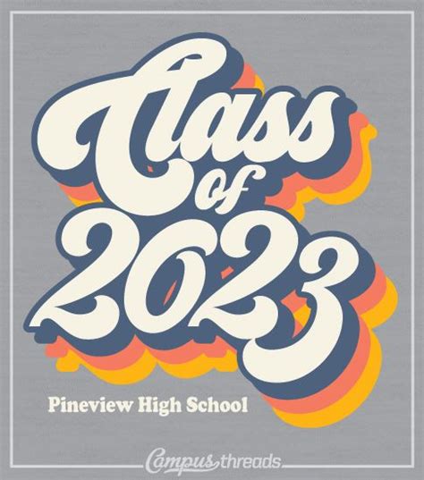 Class Of 2023 Shirts Campus Threads School Shirts Senior Class