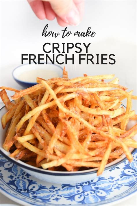 Sharing All My Secrets For Making The Crispiest French Fries Right At