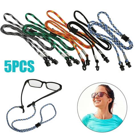 eyeglasses string holder straps cord 4 premium eyeglass chains for men women eye glasses