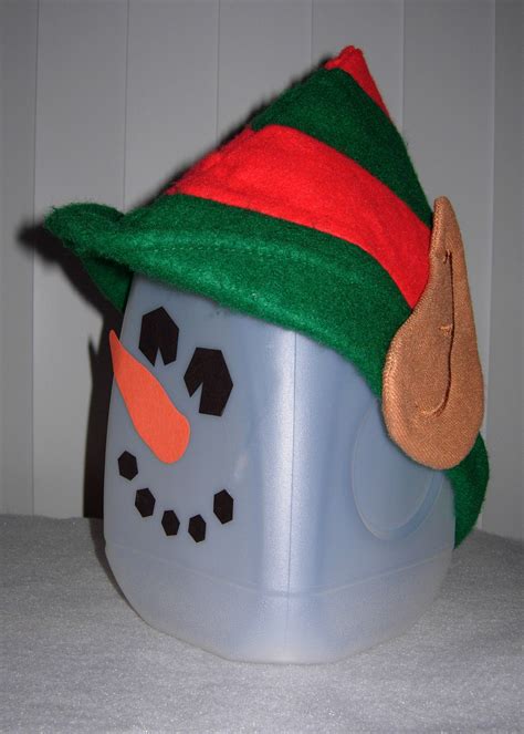 Milk Jug Snowman ~ I Am Going To Make A Snowman Milk Jug Christmas Tree
