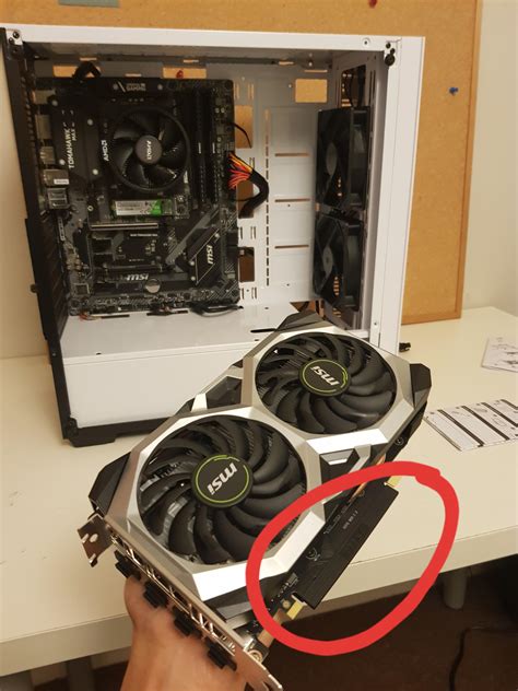 Spent 40 Minutes Trying To Install Gpu Realised There Was A Plastic