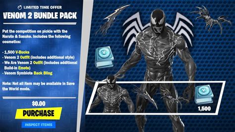 How To Get The New Venom 2 Skin Free Code In Fortnite Unlock Venom 2