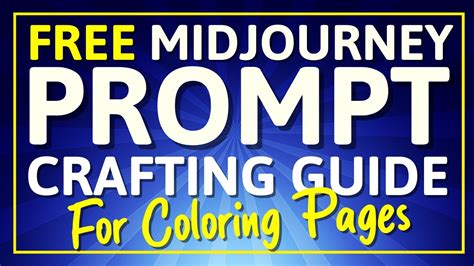 Midjourney AI Prompt Crafting Guide For Coloring Pages YouTube