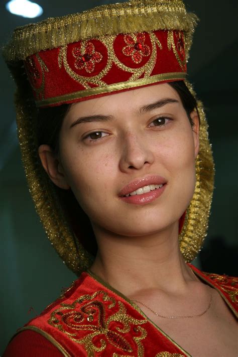 Kazakh National Women S Fashion Traditional Attire And Dresses