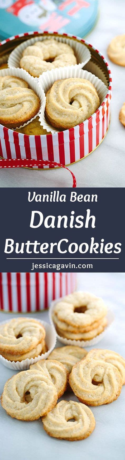 Pipe the dough using a star. Vanilla Danish Butter Cookies | Recipe | Danish butter ...