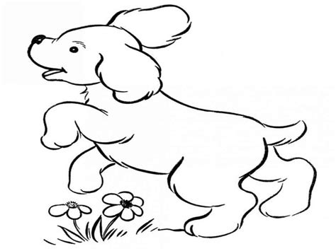 Dibujos de perritos bebes para colorear