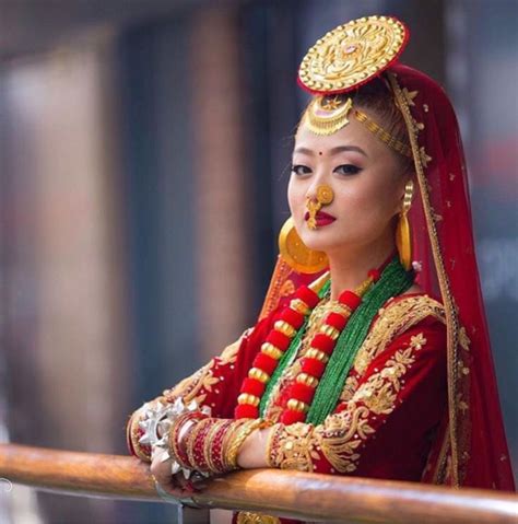 beautiful limbu nepali bride in a traditional limbu outfit traditional attires traditional