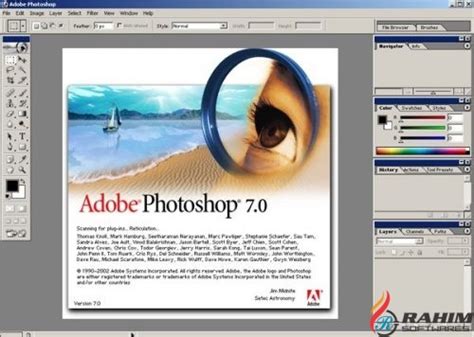 Extract the zip file using winrar or. Adobe Photoshop 7 Free Download Latest Version