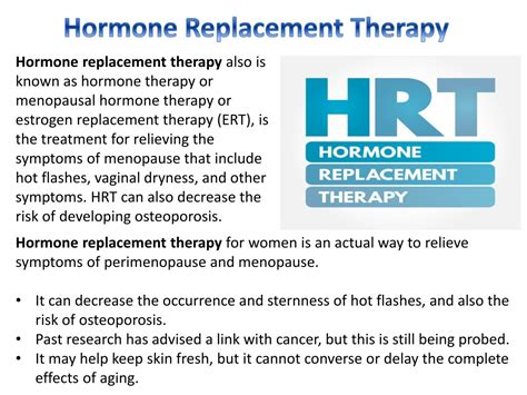PPT Hormone Replacement Therapy Vital Life Wellness PowerPoint Presentation ID